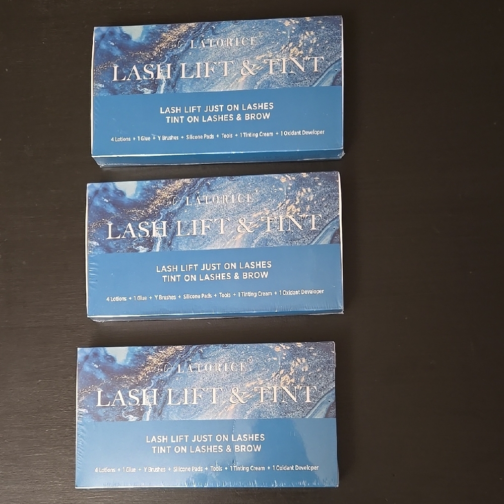Latorice Lash Lift & Tint, 3 box bundle